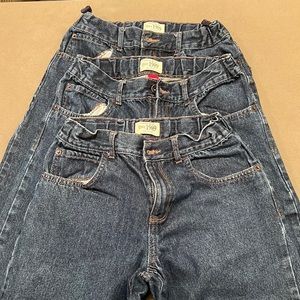 3 pairs of Children’s Place boys loose fitting denim size 14